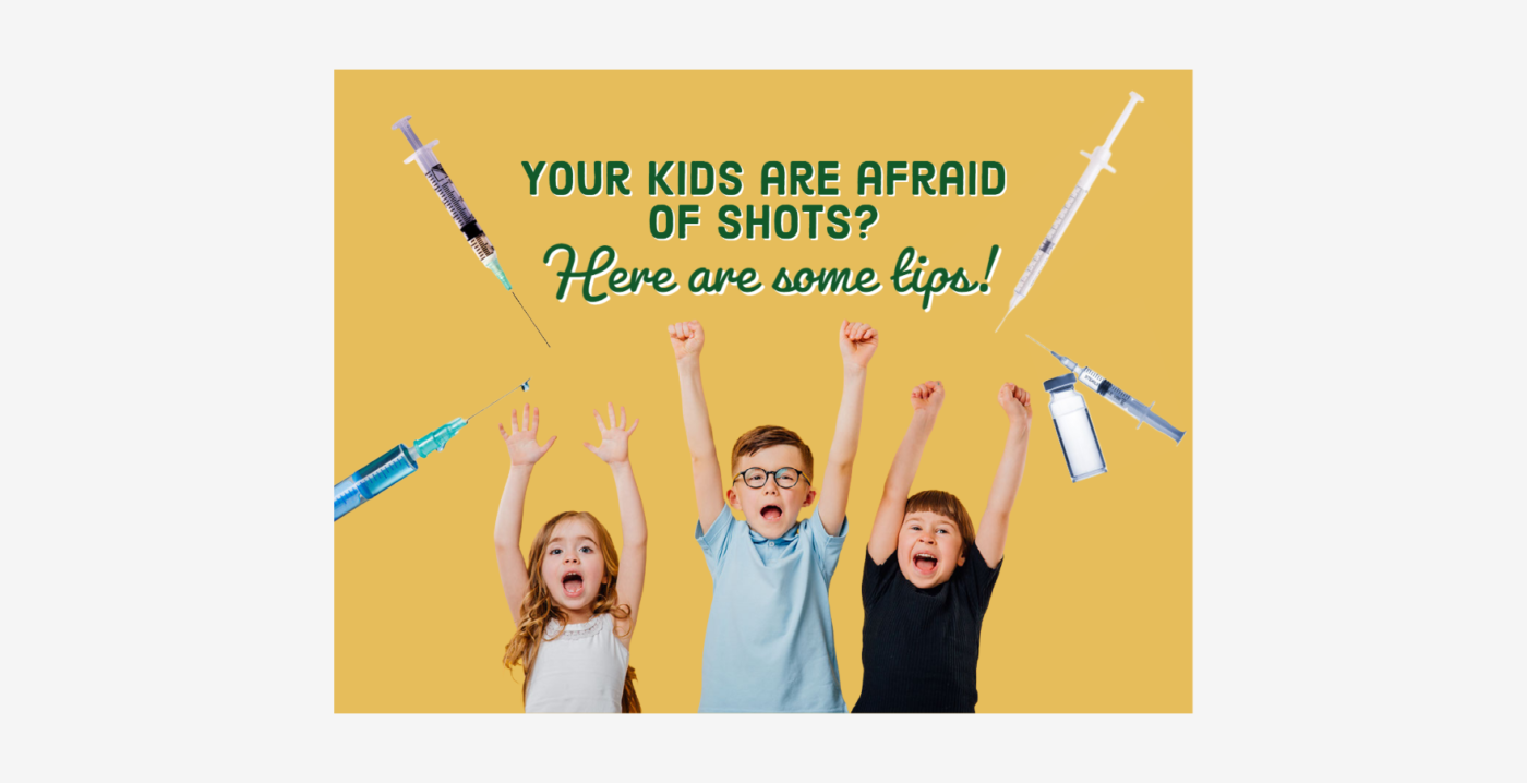 We provide some tips to help children overcome their fear of shots and vaccinations.